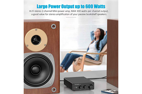 Fosi Audio TB10D Stereo Amplifier (>2x 300W, 4 Ohm)