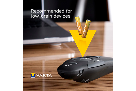 Varta Longlife Alkaline Battery (AAA/LR3) - Lifestyle