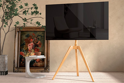 NorStone Visioin Wood TV floor stand