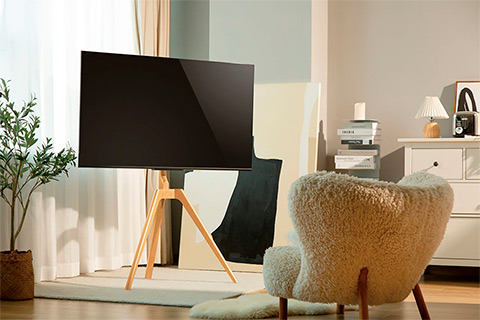 NorStone Visioin Wood TV floor stand