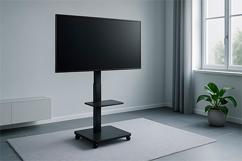 NorStone Vision Plus TV floor stand - Lifestyle