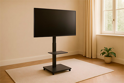 NorStone Vision Plus TV floor stand - Lifestyle