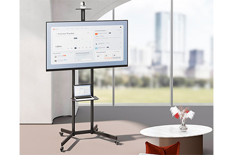 NorStone Vision One TV floor stand - Lifestyle