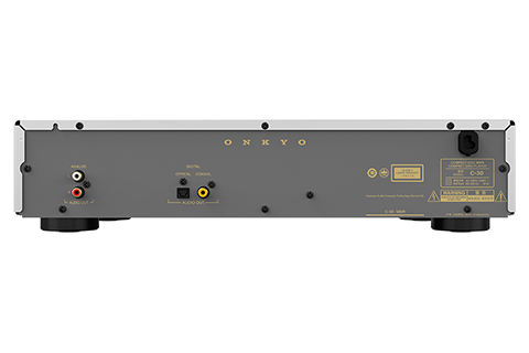 Onkyo Icon C-30 CD Player - Silver - Back