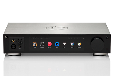 HiFi Rose Rose RS451 Streamer with Headphone Amplifier - Silver