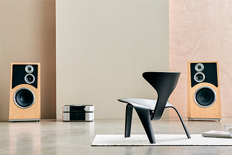 Audiovector Trapeze Floorstanding Speaker - Lifestyle