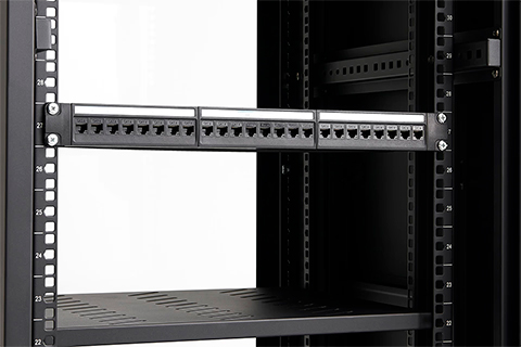 NorStone Pro 1U 24 x RJ45 CAT6 Keystone Panel