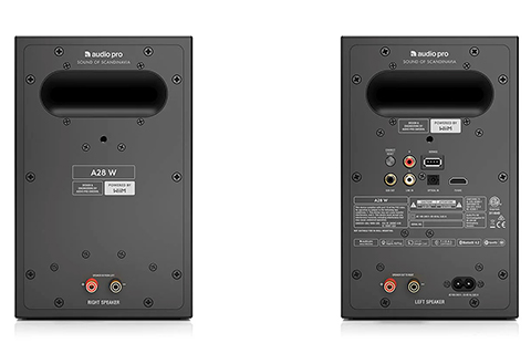 Audio Pro A28 W Multiroom Speakers - Back