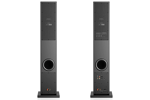 Audio Pro A38 W Multiroom Speakers - Black - Back
