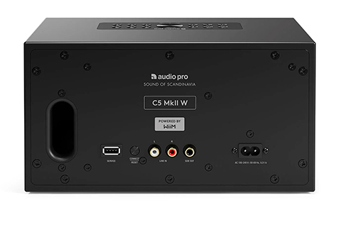 Audio Pro C5 MK II W Multiroom Speaker - Back