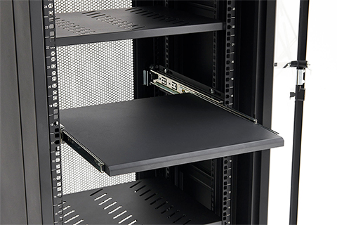 NorStone Pro Rack Shelf with Slider 1,5 Unit