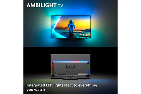 Philips OLED 4K Google TV with Ambilight, OLED810/12 Series - Lifestyle