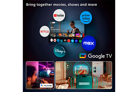 Philips OLED 4K Google TV with Ambilight, OLED810/12 Series - Lifestyle