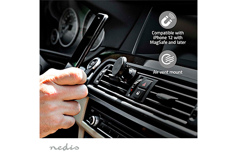 Smartphone Holder, Magnetic, Wireless Charger