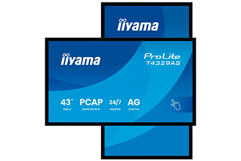 iiyama 4K UHD Signage Monitor 43-65