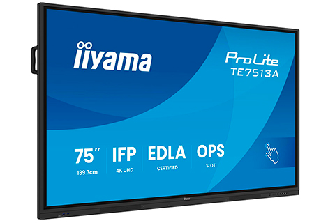 iiyama 4K UHD signage monitor 75