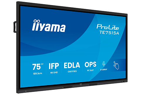 iiyama 4K UHD signage monitor 75