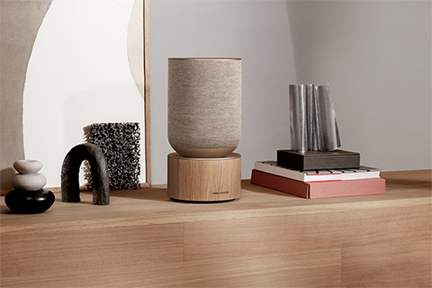B&O Beosound Balance speaker, natural oak