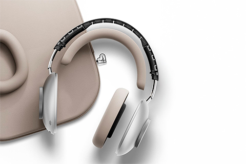 LOEWE LEO Headphones - Moonlight Beige