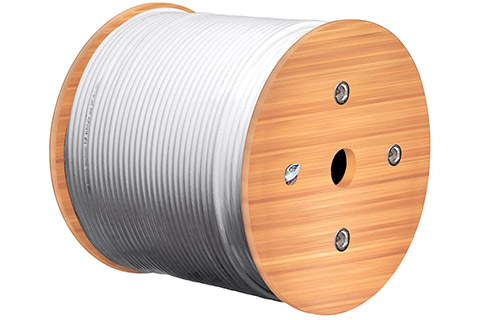 CAT 7 Outdoor Network Cable, S/FTP (PiMF) - Black, 305 meter