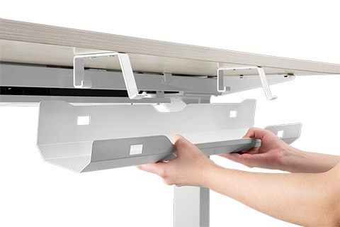 Kabelskjuler til skrivebord (600 x 135 x 108 mm.)