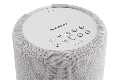 Audio Pro A10 MK II W Multiroom Speaker - White - Top