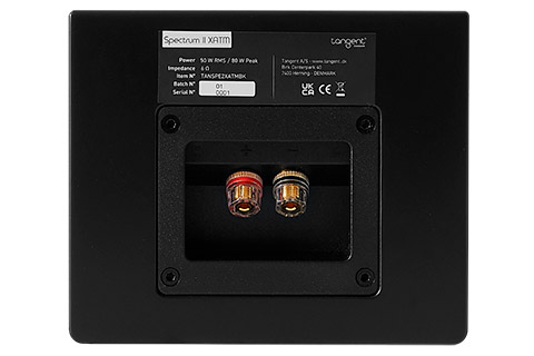 Tangent Spectrum II XATM Atmos Speakers - Black - Back