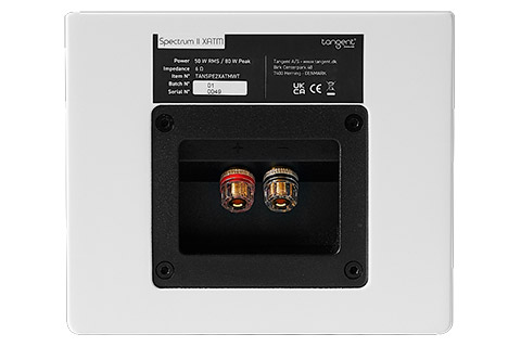 Tangent Spectrum II XATM Atmos Speakers - White - Back