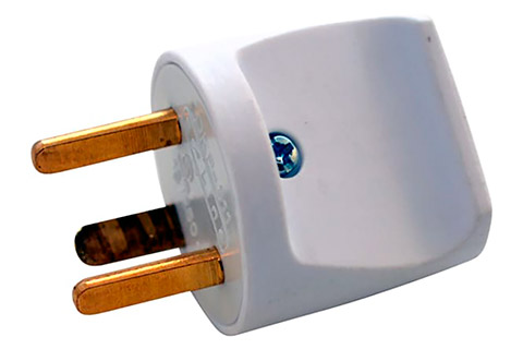 TL Dansk 230V EDB stik, hvid