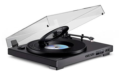 Mixx Analog Plus Turntable / CD-player with Bluetooth - Black