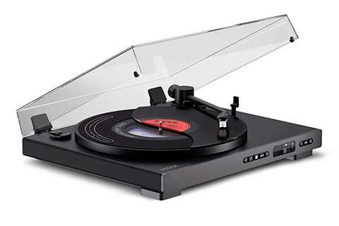 Mixx Analog Plus Turntable / CD-player with Bluetooth - Black