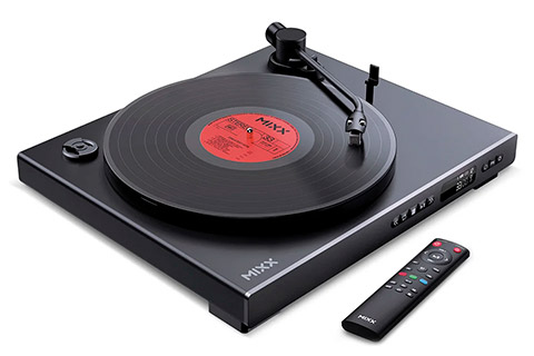 Mixx Analog Plus Turntable / CD-player with Bluetooth - Black
