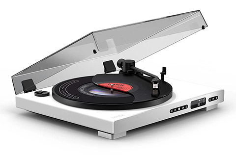 Mixx Analog Plus Turntable / CD-player with Bluetooth - White