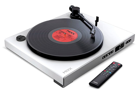 Mixx Analog Plus Turntable / CD-player with Bluetooth - White