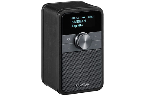 Sangean Rechargeable portable radio with Bluetooth - Black Oak
