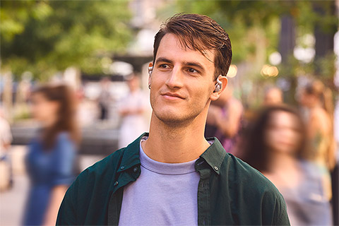 JBL Sense Pro on-ear headphones - Lifestyle