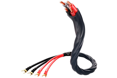 Inakustik Speaker 415 Bi-wire speaker cable with Spade connector