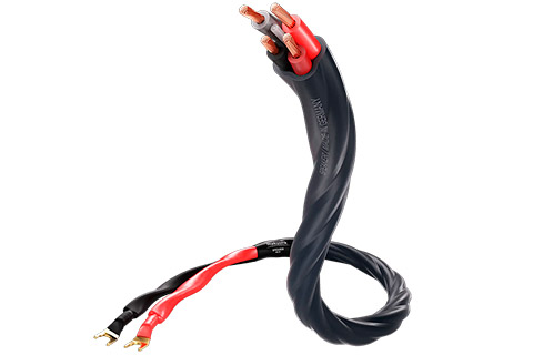 Inakustik Speaker 425 Single-wire speaker cable (2x 5 mm², CU) | Spade, 2x 2 meter