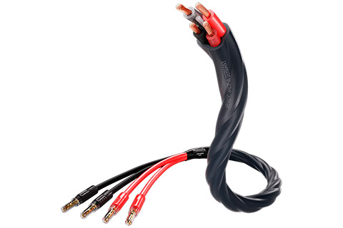 Inakustik Speaker 425 Bi-wire speaker cable with Bananaconnector