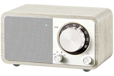 Sangean WR-7 PLUS Compakt Rechargeable portable radio with Bluetooth - White