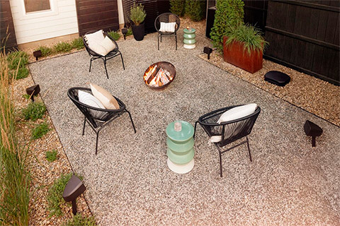 Klipsch Courtyard 4.1 Outdoor Speaker System - Lifestyle