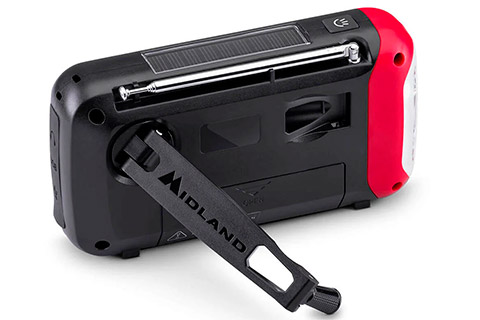 Midland ER250BT FM/AM Emergency radio with flashlight (2.600 mAh)