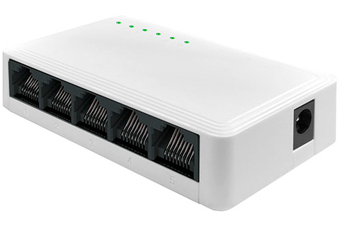 eSTUFF Gigabit netværk switch, 5 port