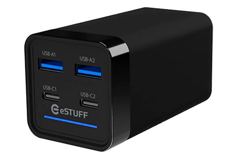 4-port USB-A / USB-C Charger (2x USB-C, 2x USB-A)