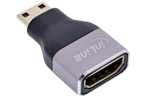 HDMI adapter HDMI A Female - Mini HDMI C Male (8K UHD)