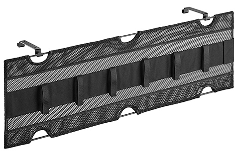 Storage net for under-table mounting