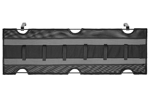 Storage net for under-table mounting