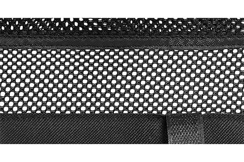 Storage net for under-table mounting