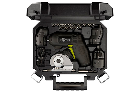 4-in-1 Mini Cordless Screwdriver Set - 35 Pcs