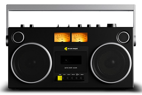 Portable Bluetooth Speaker and Cassette Player